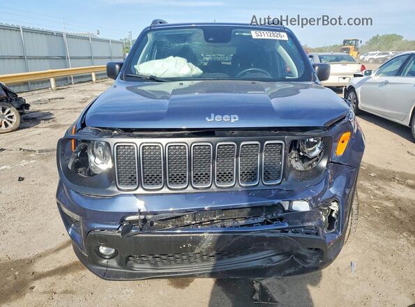 ZACNJDB15NPN44539 2022 JEEP RENEGADE Blue Vista frontal