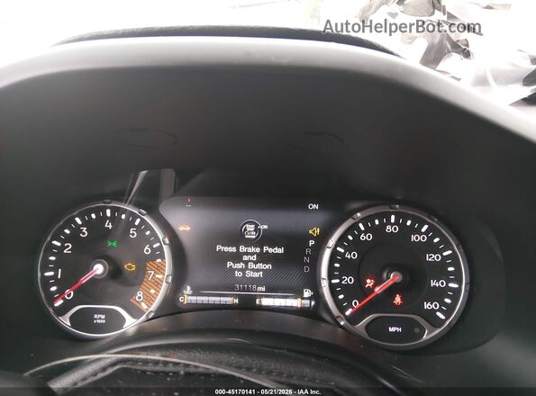 ZACNJDB15NPN80117 2022 JEEP RENEGADE Gray Հետևի նստատեղերի տեսք