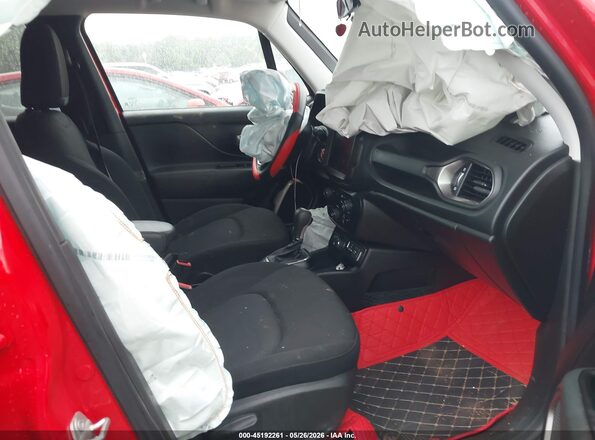 ZACNJDB17PPP67457 2023 JEEP RENEGADE Red Front interior view