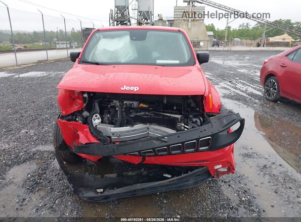 ZACNJDB17PPP67457 2023 JEEP RENEGADE Red Instrument cluster view