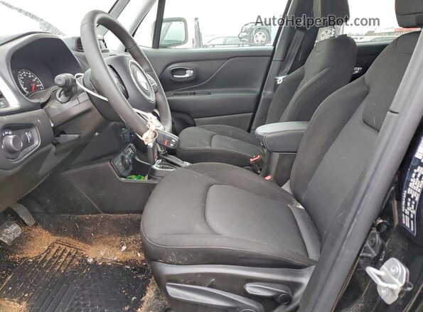 ZACNJDB1XPPP61412 2023 JEEP RENEGADE Black Front interior view