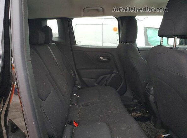 ZACNJDB1XPPP61412 2023 JEEP RENEGADE Black Rear seats view