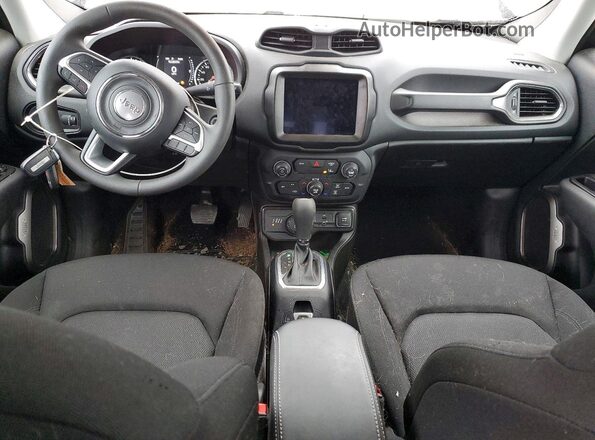 ZACNJDB1XPPP61412 2023 JEEP RENEGADE Black Dashboard view