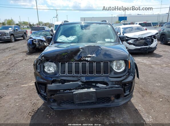 ZACNJDBB0MPM27667 2021 JEEP RENEGADE Black Widok zestawu wskaźników