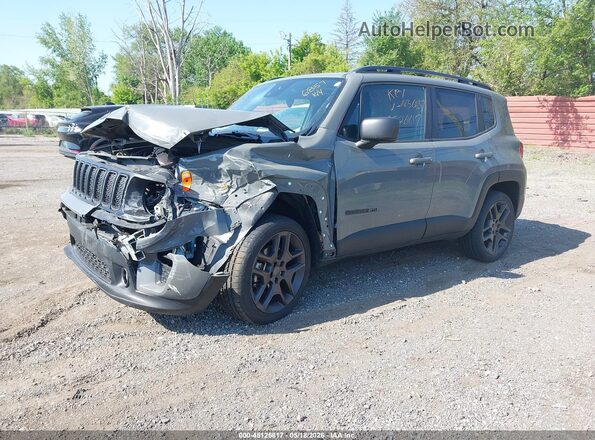 ZACNJDBB2MPN36857 2021 JEEP RENEGADE Gray Przód lewy