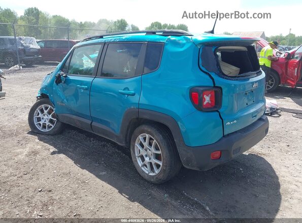 ZACNJDBB4MPM39207 2021 JEEP RENEGADE Turquoise Tył lewy