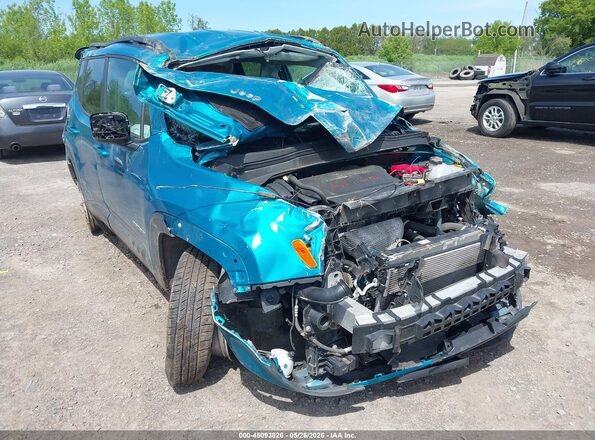 ZACNJDBB4MPM39207 2021 JEEP RENEGADE Turquoise Widok z przodu