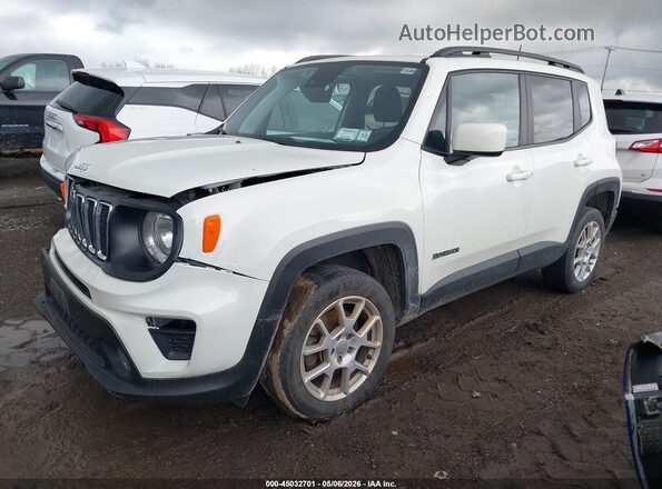 ZACNJDBB5MPM22075 2021 JEEP RENEGADE Белый Передняя левая четверть