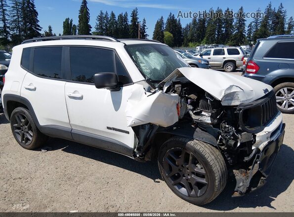 ZACNJDBB6MPM68983 2021 JEEP RENEGADE White წინა ხედი