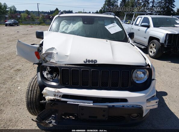 ZACNJDBB6MPM68983 2021 JEEP RENEGADE White წინა პანელის ხედი