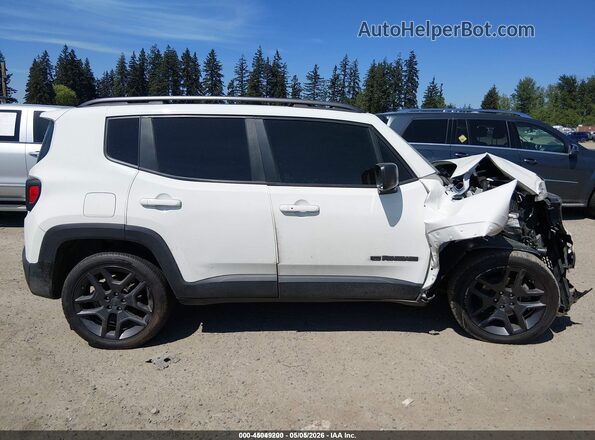 ZACNJDBB6MPM68983 2021 JEEP RENEGADE White ხელსაწყოთა პანელის ხედი