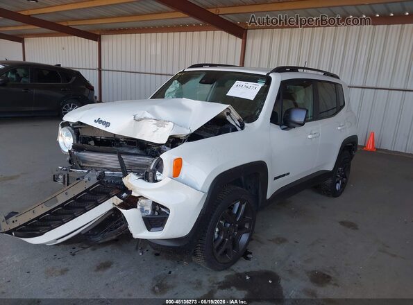 ZACNJDBB6MPM71916 2021 JEEP RENEGADE White Front left