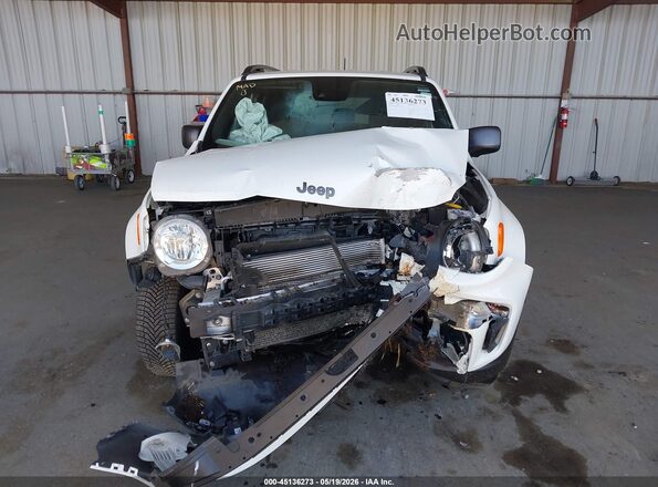 ZACNJDBB6MPM71916 2021 JEEP RENEGADE White Instrument cluster view