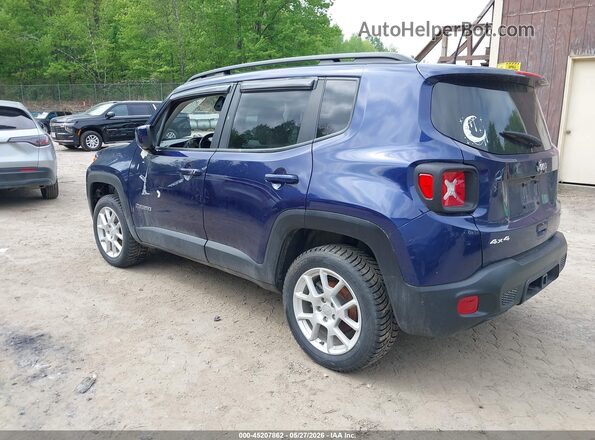 ZACNJDBB6MPN32567 2021 JEEP RENEGADE Navy Trasero izquierdo