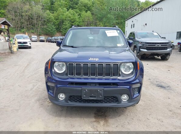 ZACNJDBB6MPN32567 2021 JEEP RENEGADE Navy Vista del cuadro de instrumentos