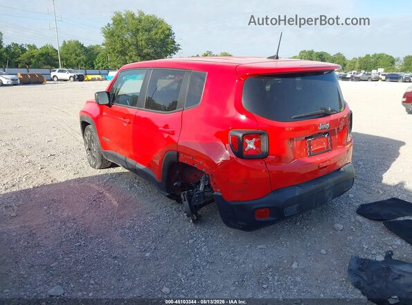 ZACNJDC10MPN30545 2021 JEEP RENEGADE Red Задня ліва чверть