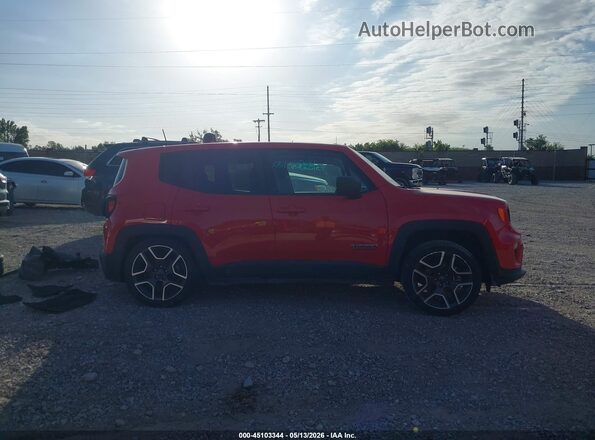 ZACNJDC10MPN30545 2021 JEEP RENEGADE Red Панорамний вид салону 360°