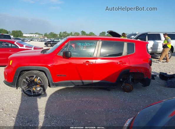 ZACNJDC10MPN30545 2021 JEEP RENEGADE Red 