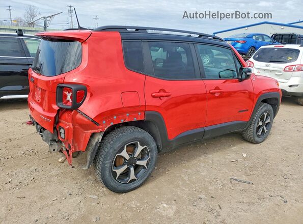 ZACNJDC10NPN53390 2022 JEEP RENEGADE Red Tył prawy