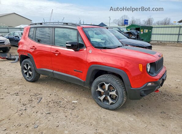 ZACNJDC10NPN53390 2022 JEEP RENEGADE Red Przód prawy