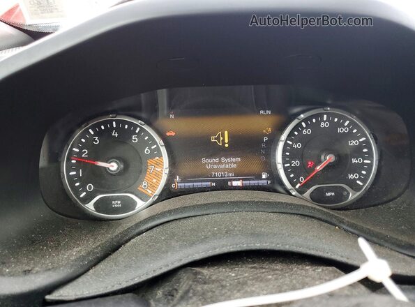 ZACNJDC10NPN53390 2022 JEEP RENEGADE Red Widok zestawu wskaźników
