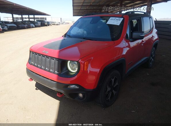 ZACNJDC11MPN03323 2021 JEEP RENEGADE Red წინა ხედი