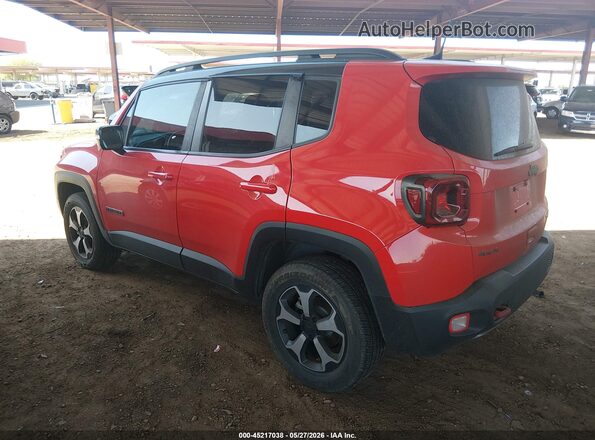 ZACNJDC11MPN03323 2021 JEEP RENEGADE Red უკანა მარცხენა