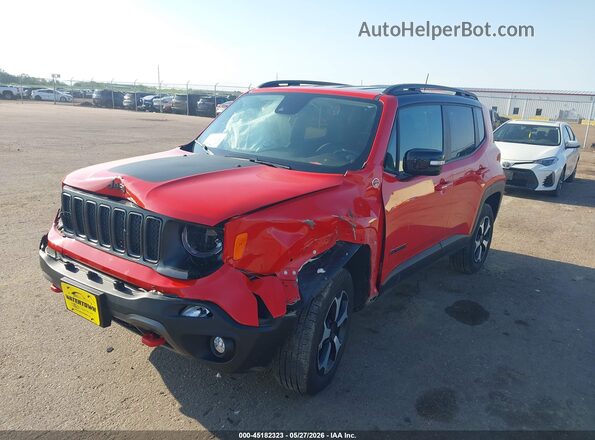 ZACNJDC11NPN84132 2022 JEEP RENEGADE Красный 