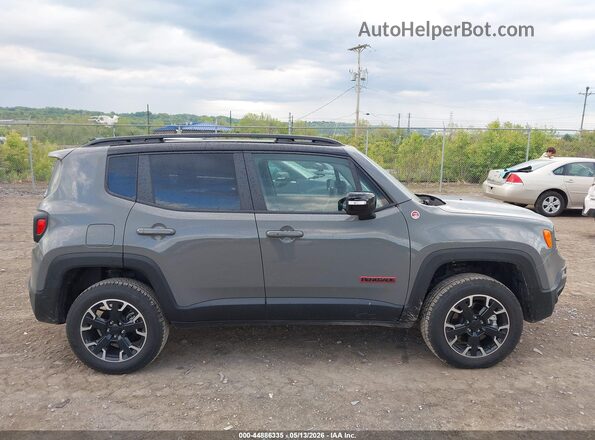 ZACNJDC12PPP40102 2023 JEEP RENEGADE Gray Vista interior trasera