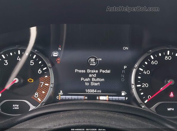 ZACNJDC12PPP40102 2023 JEEP RENEGADE Gray Vista de los asientos traseros