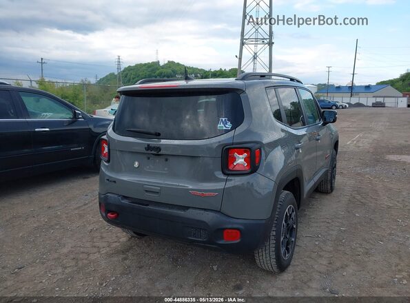 ZACNJDC12PPP40102 2023 JEEP RENEGADE Gray Trasero derecho