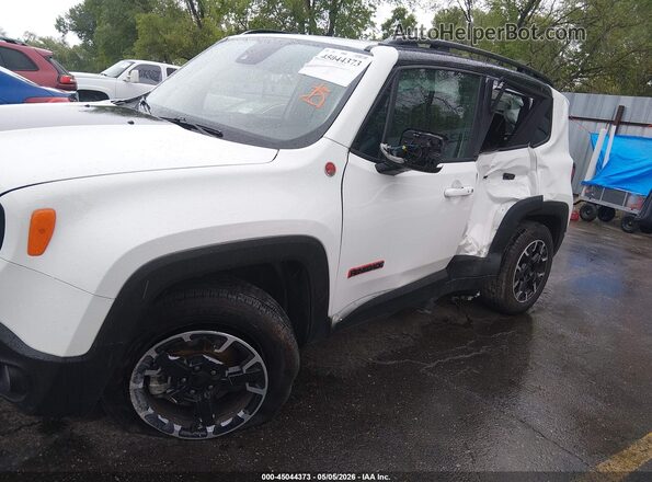 ZACNJDC17PPP67747 2023 JEEP RENEGADE White Вид спереду