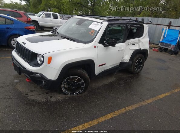 ZACNJDC17PPP67747 2023 JEEP RENEGADE White Передня ліва чверть