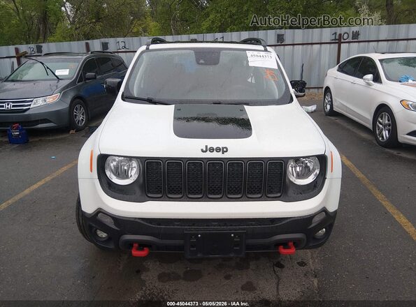 ZACNJDC17PPP67747 2023 JEEP RENEGADE White Вид щитка приладів