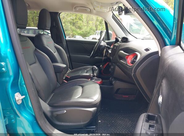 ZACNJDC1XMPM49522 2021 JEEP RENEGADE Teal წინა სალონის ხედი