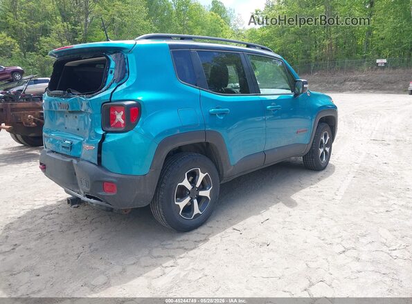 ZACNJDC1XMPM49522 2021 JEEP RENEGADE Teal უკანა მარჯვენა