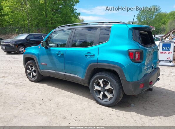ZACNJDC1XMPM49522 2021 JEEP RENEGADE Teal უკანა მარცხენა
