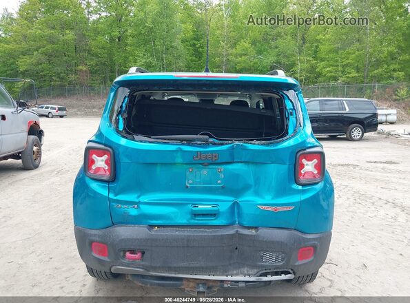 ZACNJDC1XMPM49522 2021 JEEP RENEGADE Teal წინა ხედი
