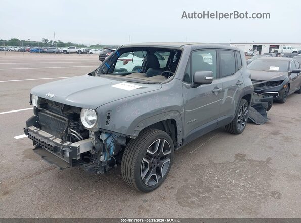 ZACNJDD10MPM93625 2021 JEEP RENEGADE Gray Przód lewy