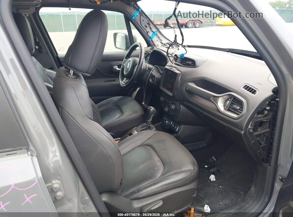 ZACNJDD10MPM93625 2021 JEEP RENEGADE Gray Widok wnętrza z przodu