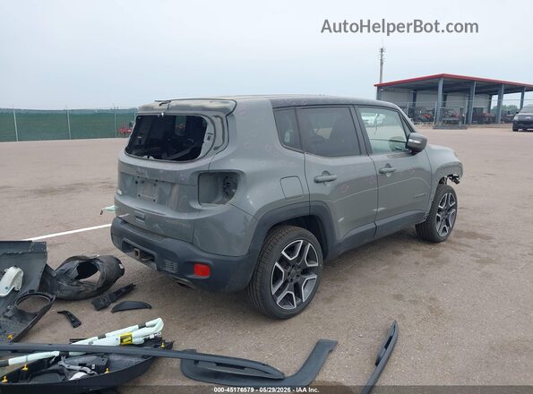 ZACNJDD10MPM93625 2021 JEEP RENEGADE Gray Tył prawy