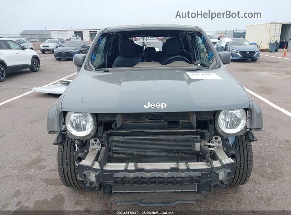 ZACNJDD10MPM93625 2021 JEEP RENEGADE Gray Widok wnętrza z tyłu
