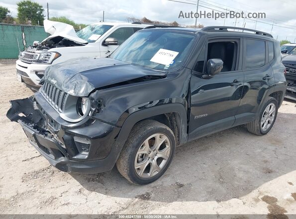ZACNJDD15PPP32817 2023 JEEP RENEGADE Черный Передняя левая четверть