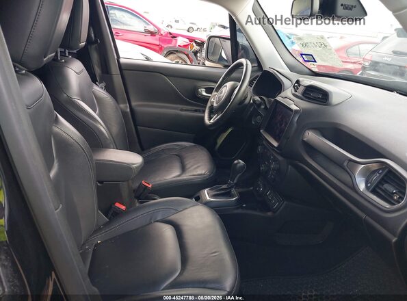 ZACNJDD15PPP32817 2023 JEEP RENEGADE Черный Вид салона спереди