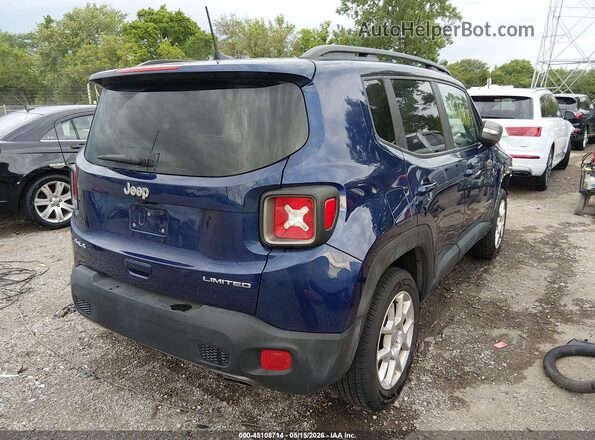 ZACNJDD17MPM32711 2021 JEEP RENEGADE Dark Blue Rear right
