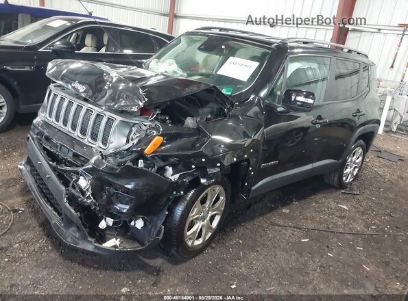 ZACNJDD19NPN46274 2022 JEEP RENEGADE Черный Передняя левая четверть