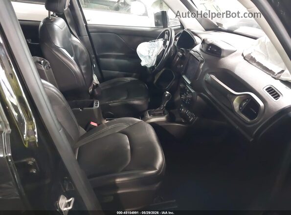 ZACNJDD19NPN46274 2022 JEEP RENEGADE Черный Вид салона спереди