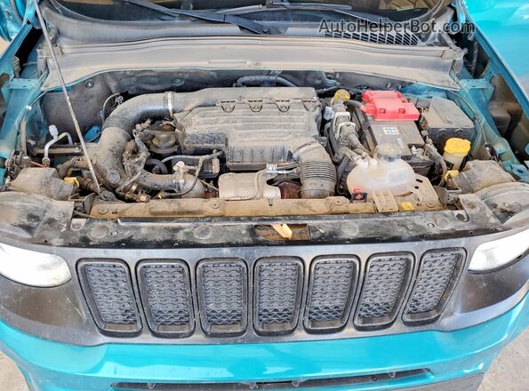 ZACNJDE10NPN77590 2022 JEEP RENEGADE Teal 