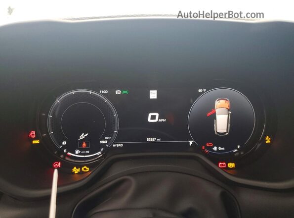 ZACPDFCW1R3A29480 2024 DODGE OTHER White Սարքավորումների վահանակի տեսք
