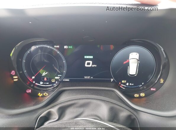 ZACPDFCW3R3A10459 2024 DODGE OTHER Gray უკანა სავარძლების ხედი